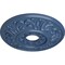 Ekena Millwork Valletta Ceiling Medallion (Fits Canopies up to 3 1/2"), 18"OD x 3 1/2"ID x 1"P, Americana CM18VLAMF - alternate 4